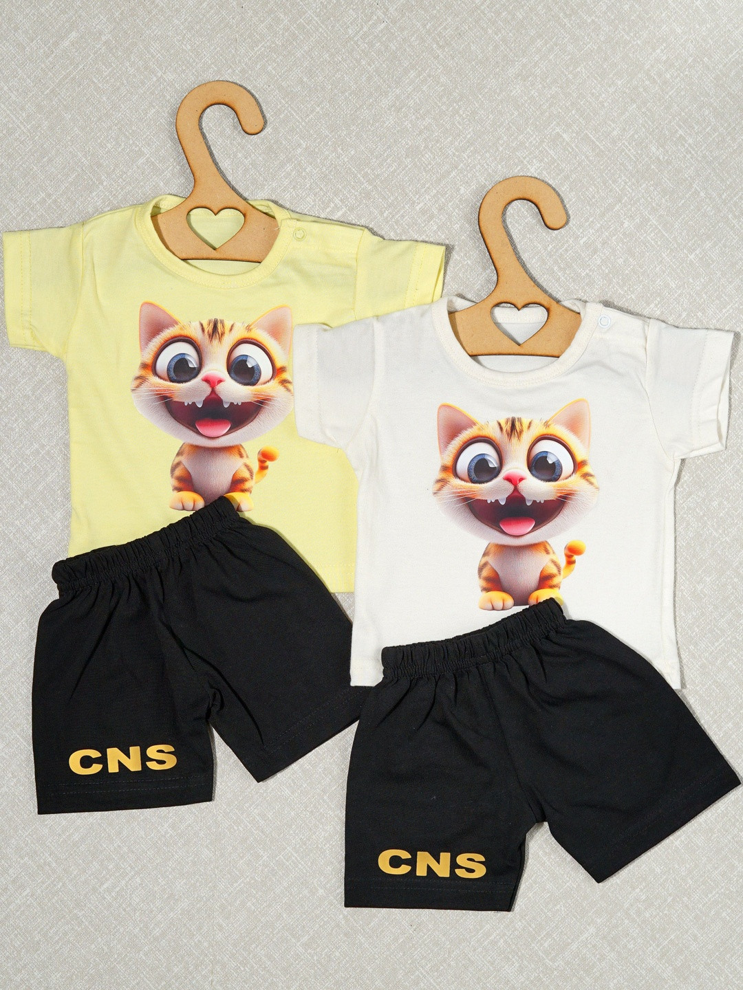 CRAZE N STITCH Boys 2 Applique T-shirt