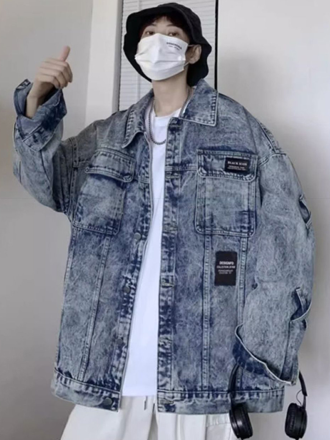 StyleCast Women Long Sleeve Cotton Open Front Jacket