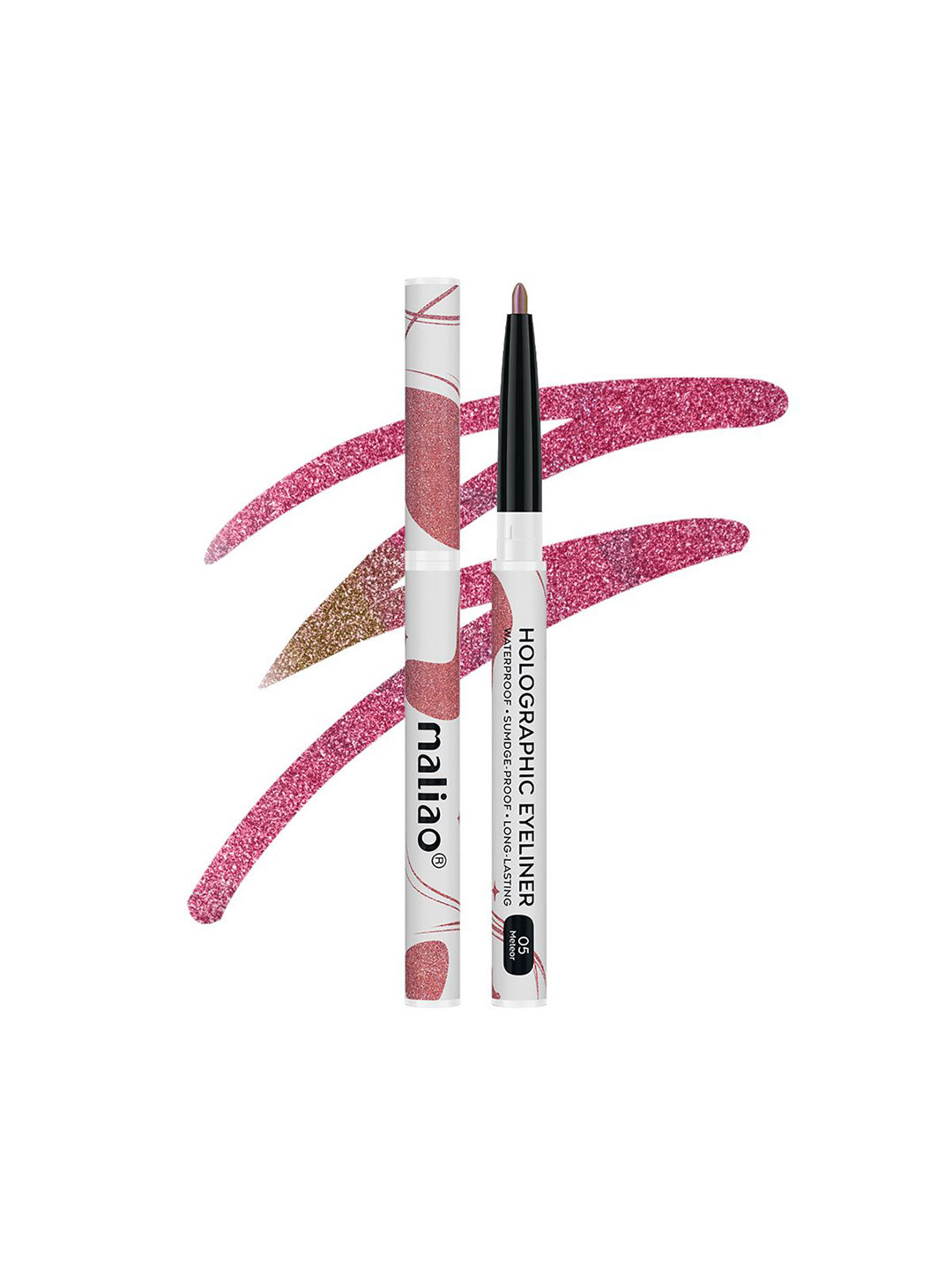 Maliao Holographic Waterproof Eyeliner With Multichrome Effect - 0.4 g - Meteor