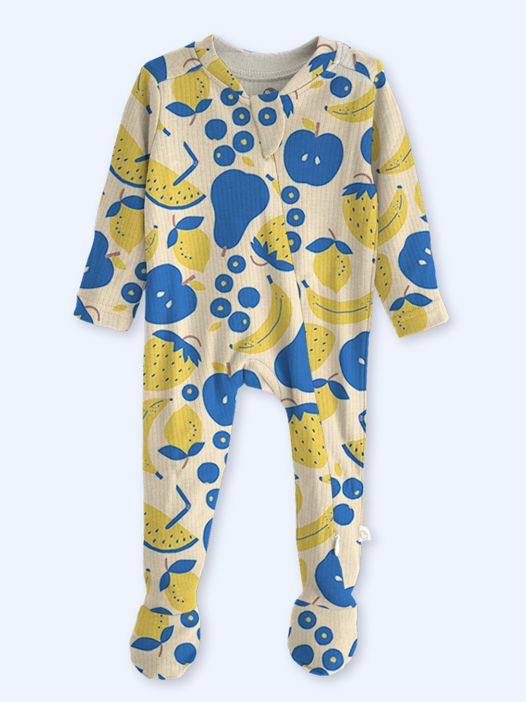 cocoon care Inafants Printed Bamboo Cotton Footed Sleepsuit For Babies