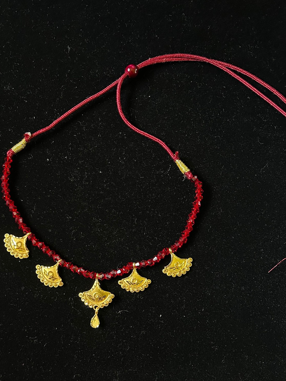 Soumi Store Women Red Copper Gold-Plated Chain