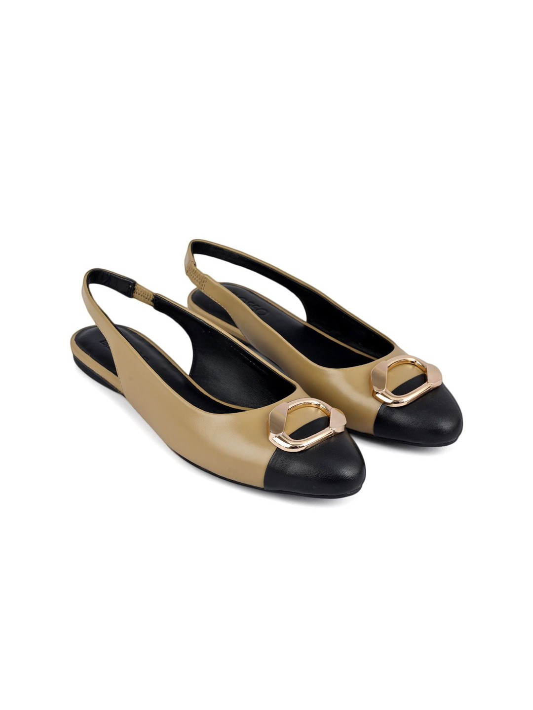 ROSSO BRUNELLO Women Slingback Round Toe Mules Flats