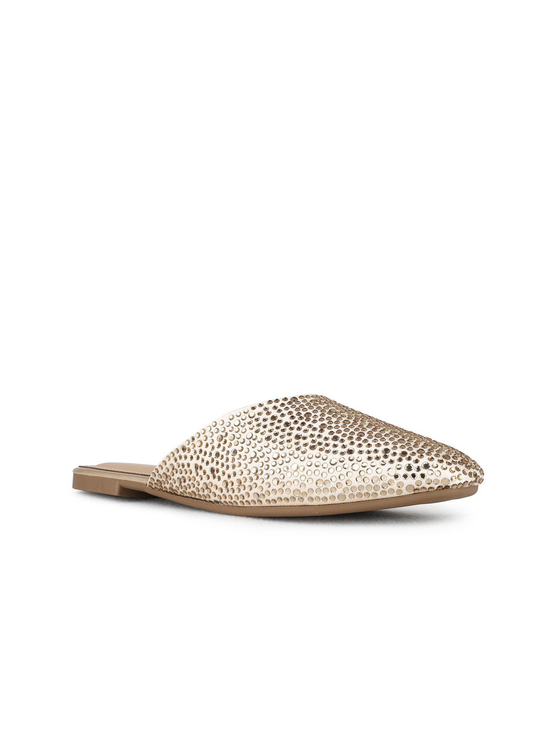 Inc 5 Women Embellished Narrow Round Toe Mules