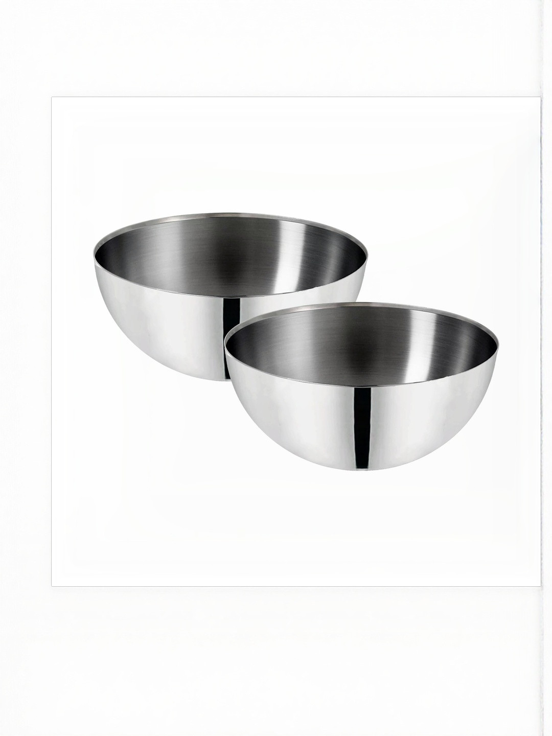 Prabha Pack Of 2 Stainless Steel Bowls