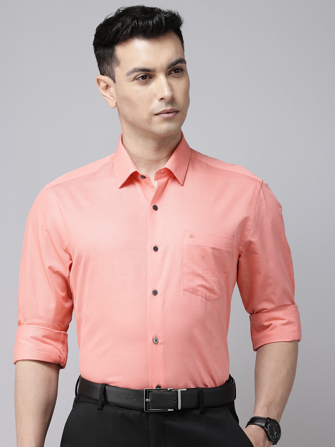Arrow Pure Cotton Manhattan Slim Fit Formal Shirt