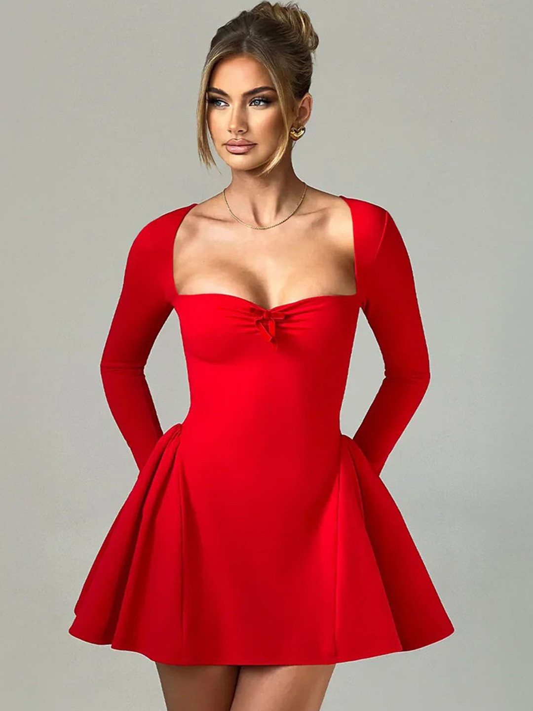 StyleCast Women Corset Mini Dress