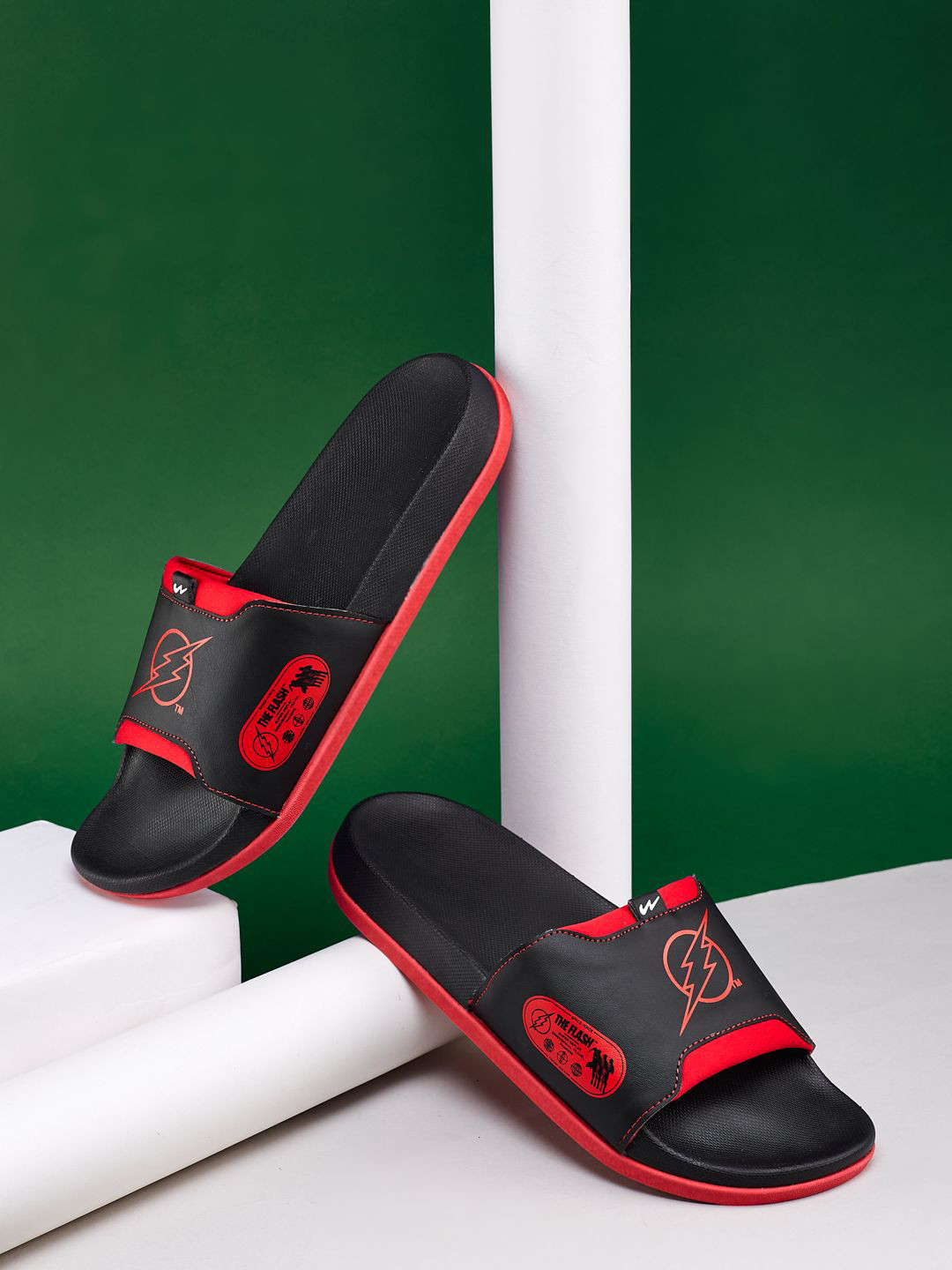 Campus SL-472 Printed Cushioned Footbed Sliders