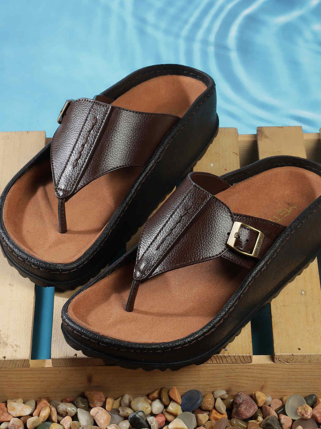 Metro Cushioned Footbed Thong Flip-Flops