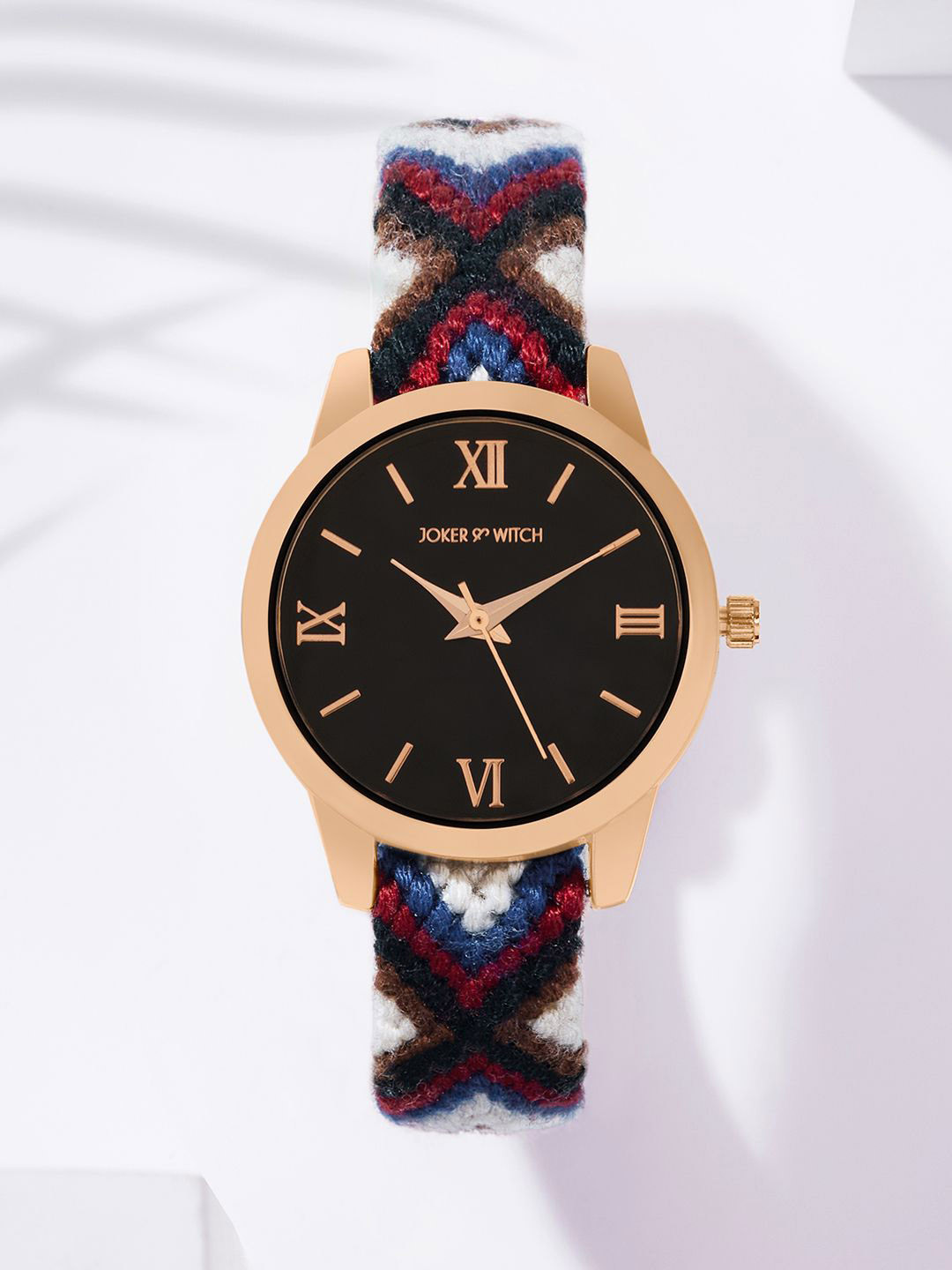 JOKER & WITCH Tide & Twine Women Macram Straps Analogue Watch with Bracelet