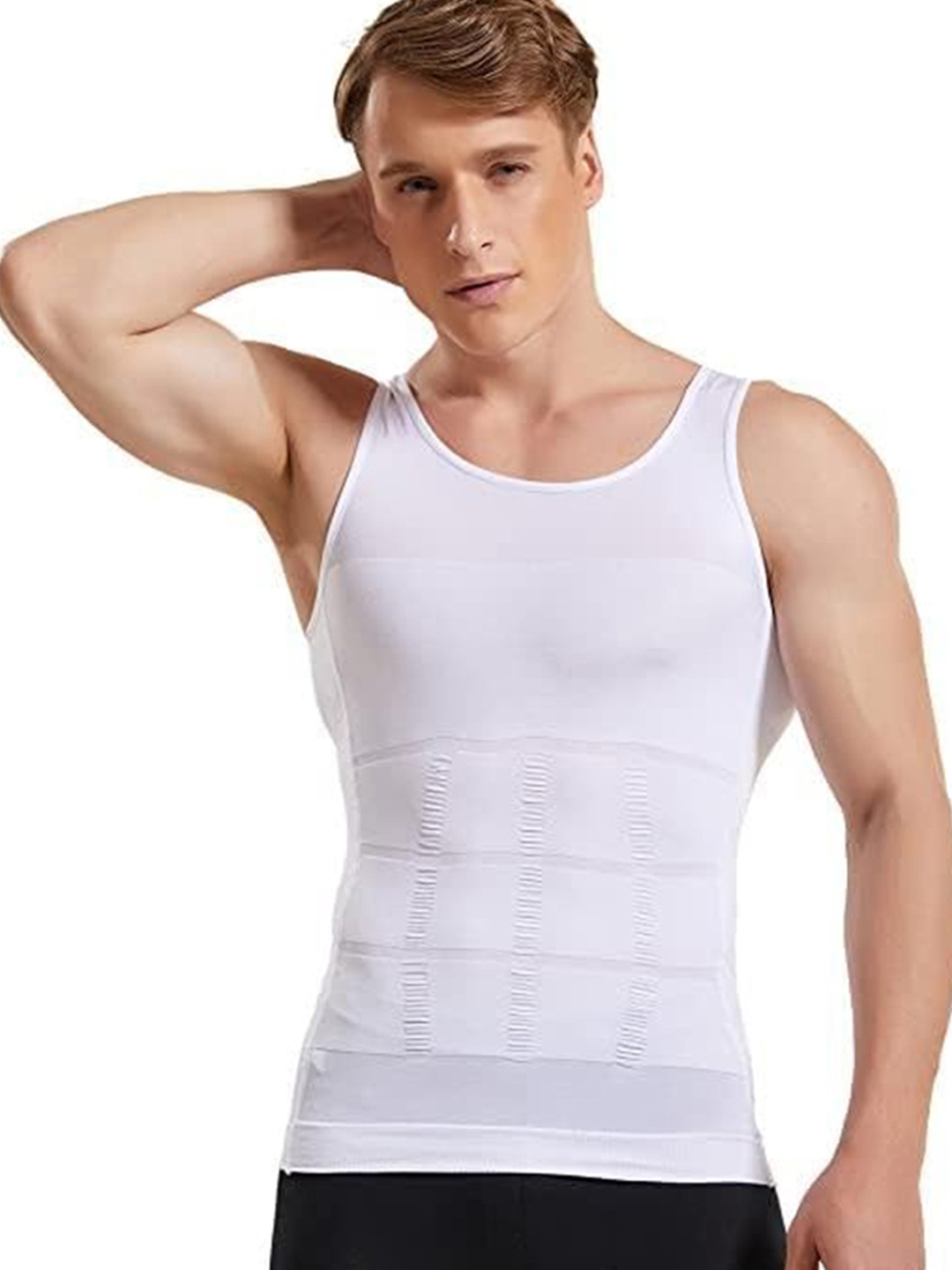 Adbeni Tummy Tucker Gynecomastia Compression Stretchable Inner Vest
