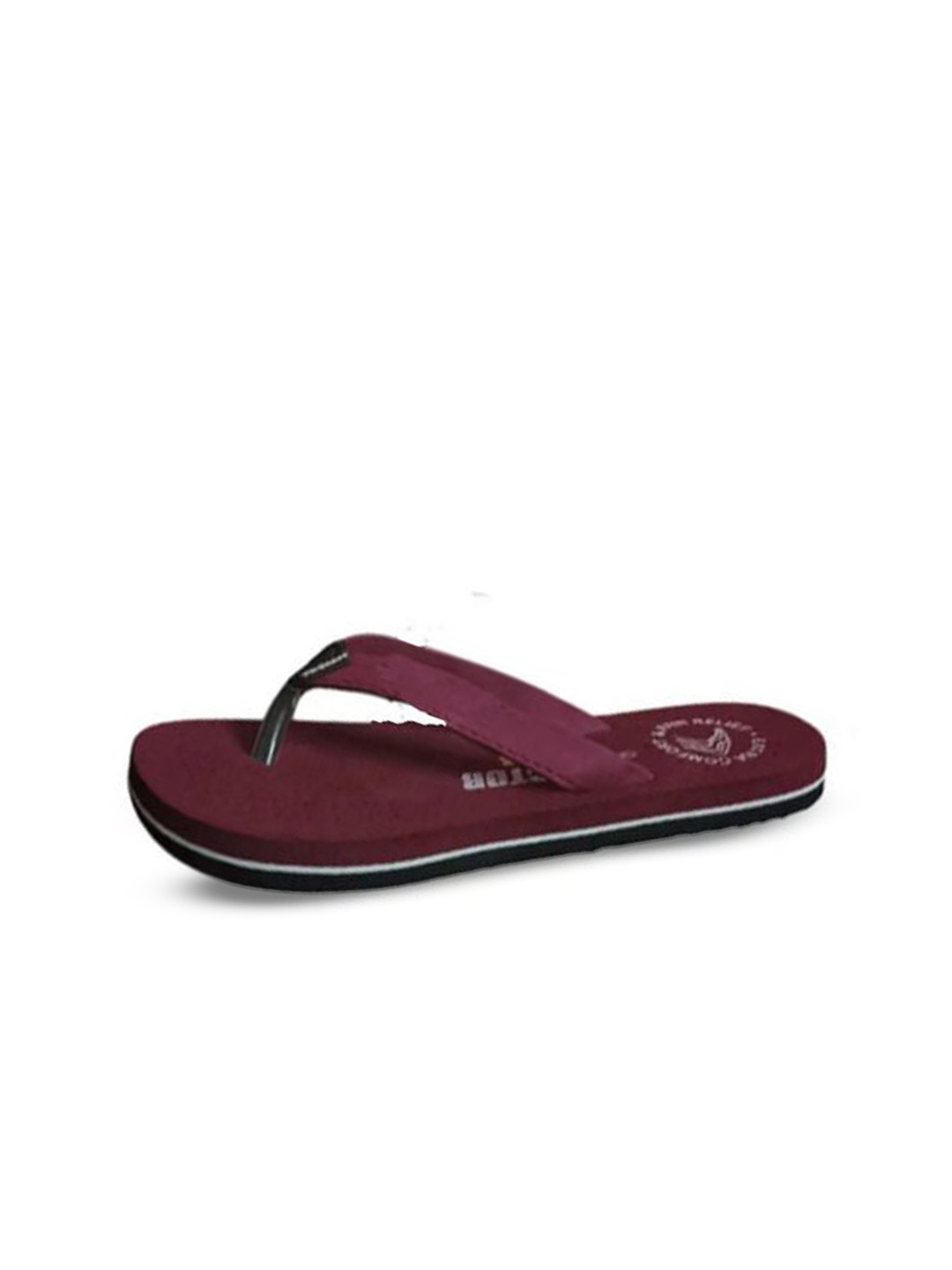 VANIYA SHOES Printed Rubber Thong Flip-Flops