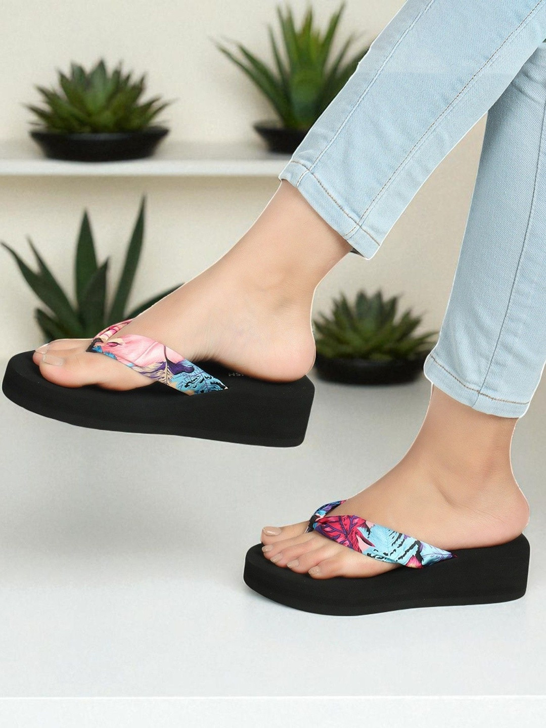 CORSICA Women Black Doctor Ortho Pain Relief Wedge Heels