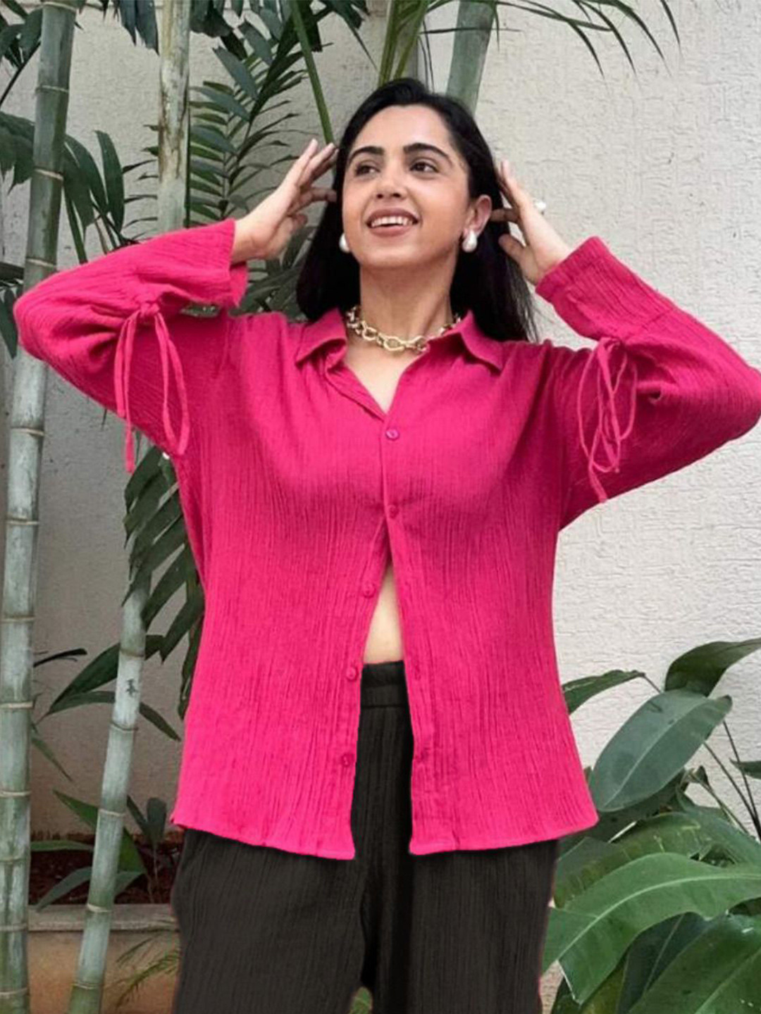SPELL BY SMOKESHOW Comfort Striped Casual Shirt