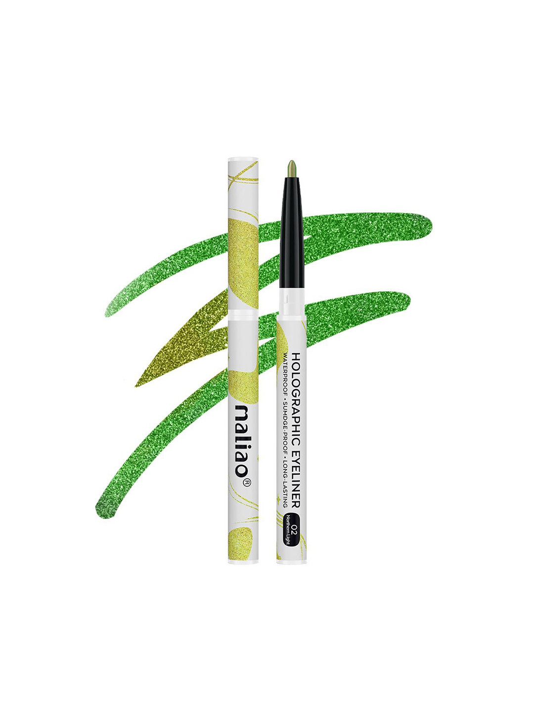 Maliao Holographic Long-Lasting Eyeliner Pen - 0.4 g - Northern Light - 02