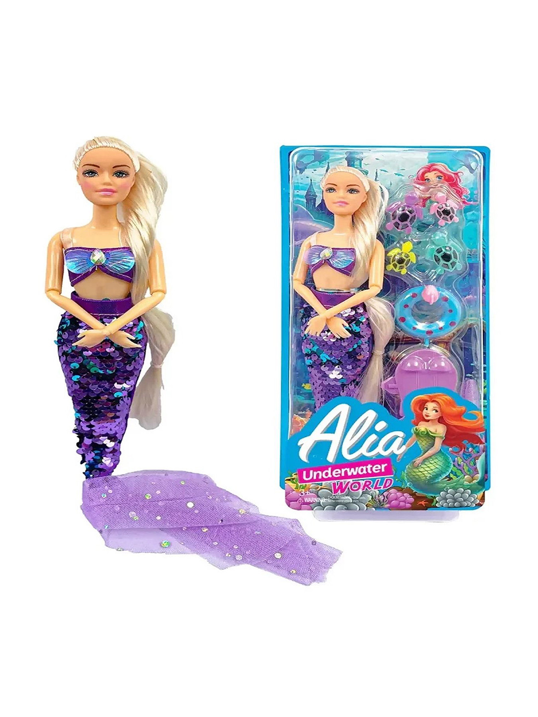 MUREN Magical Underwater Mermaid Doll