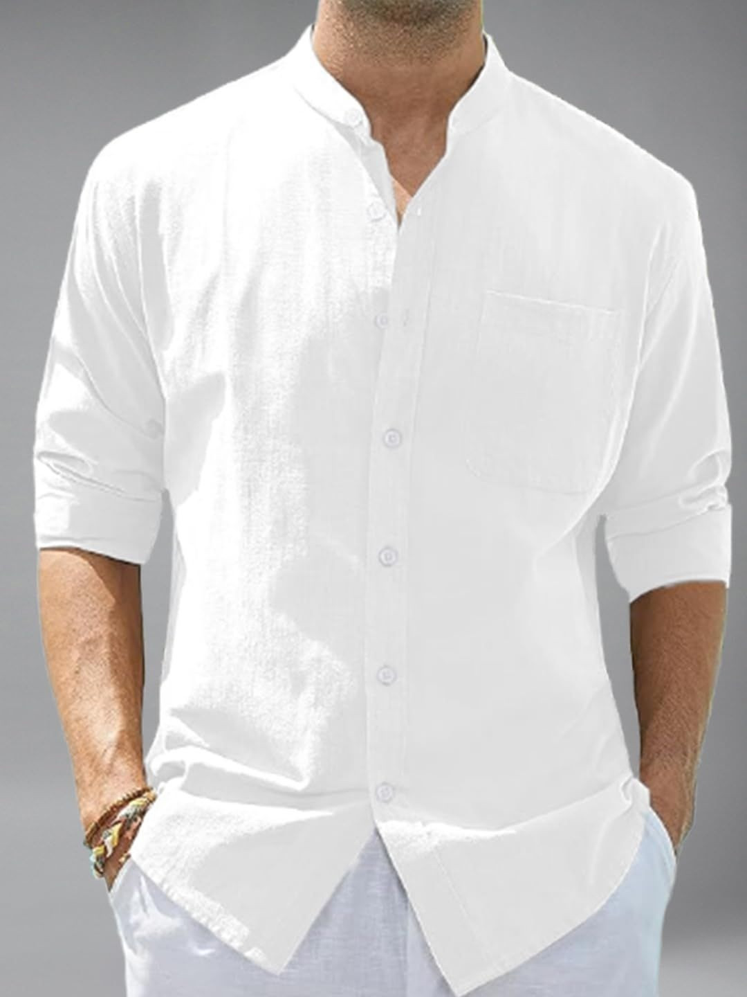 univibe Smart Slim Fit Casual Shirt