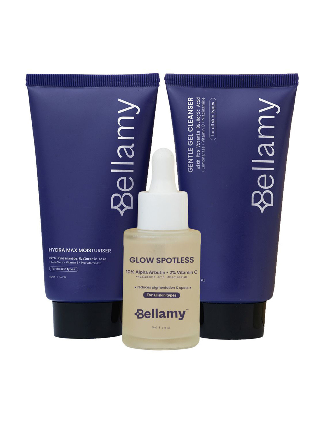 BELLAMY Set Of 3 Depigmentation & Detan Skin Care Combo