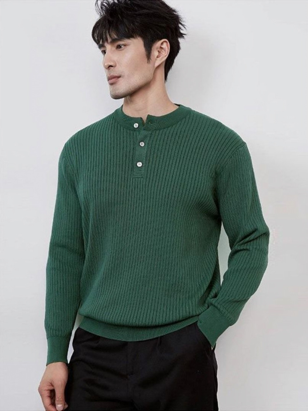 StyleCast Men Ribbed Regulr Fit T-shirt