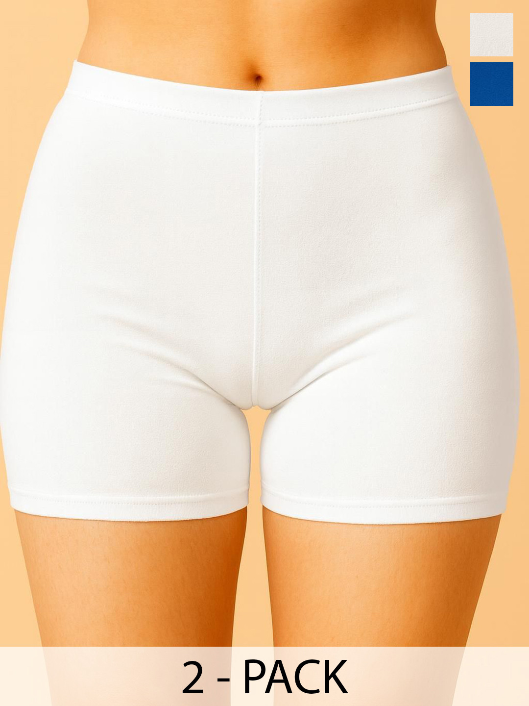 Apraa & Parma Pack of 2 Boy Short Briefs AP SBT-33 White,Blue XS-2-White,Blue