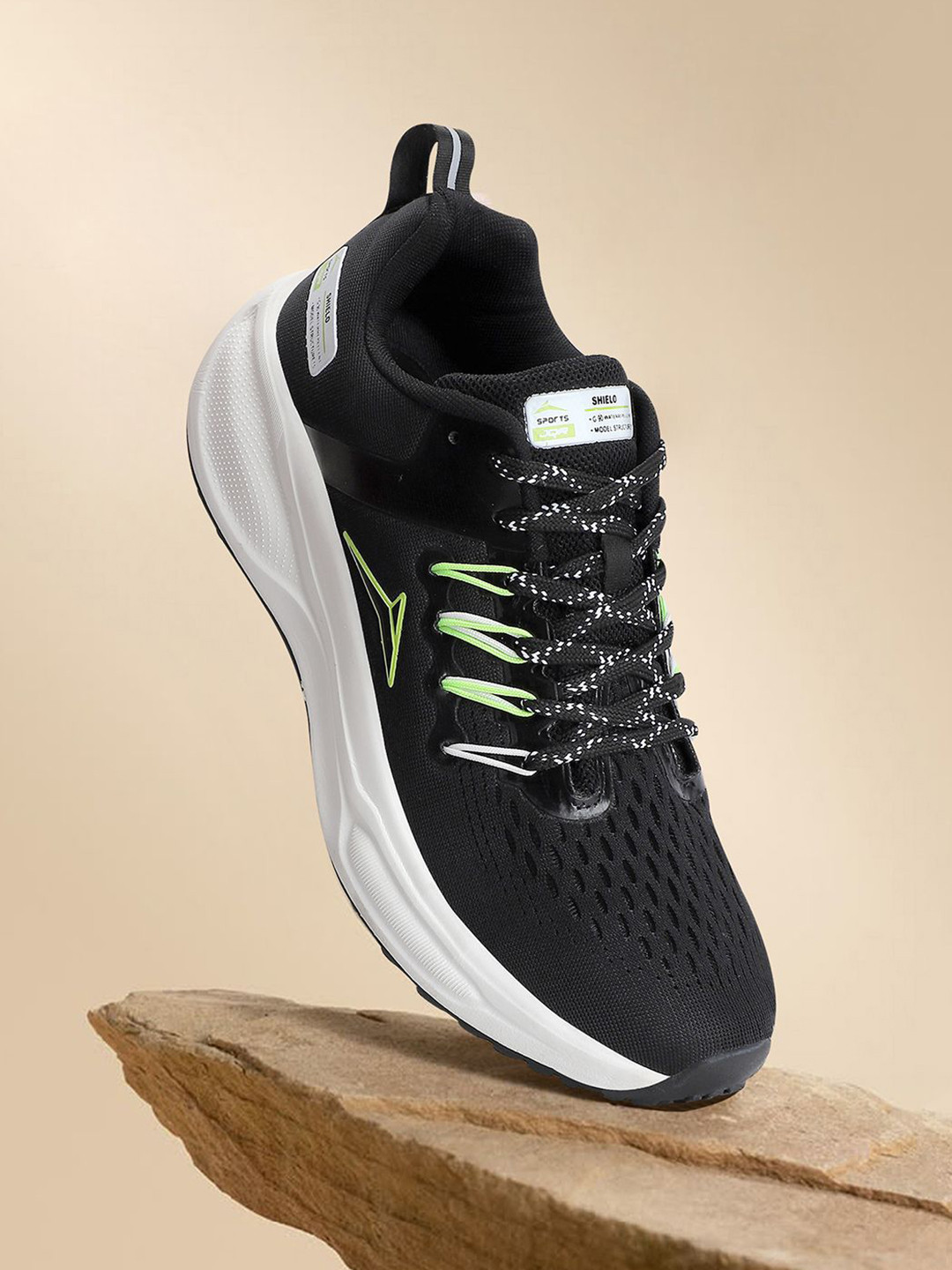 JQR Men Mirage Lace-Ups Running Sports Shoes