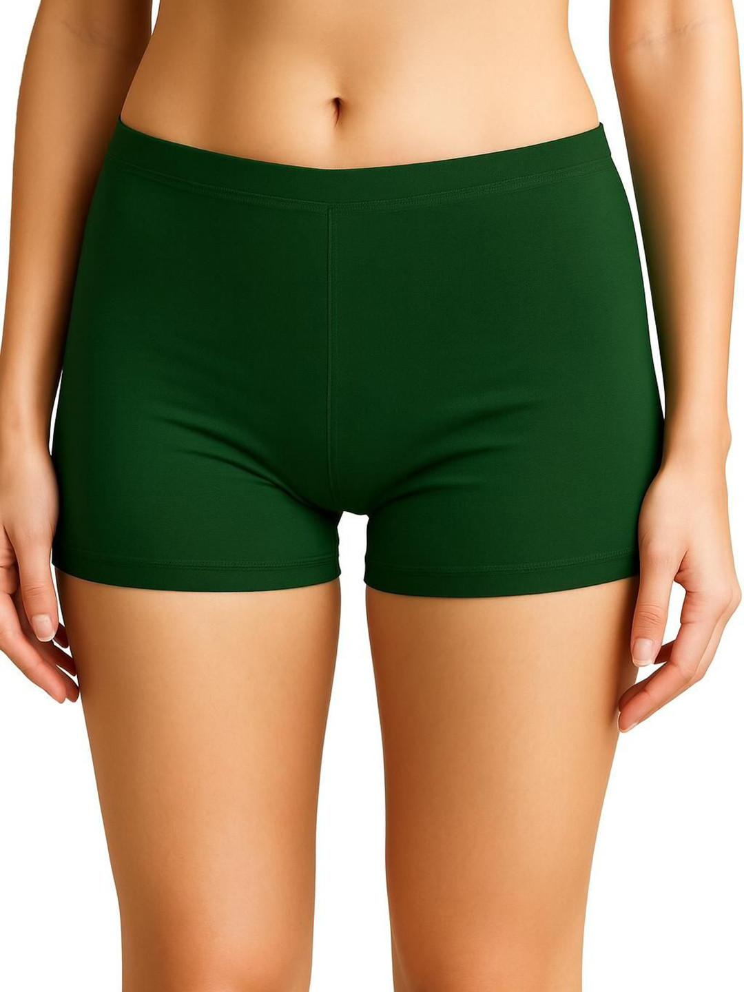 CKARFE Women Slim Fit Breathable Thigh Length Cycling Sports Shorts