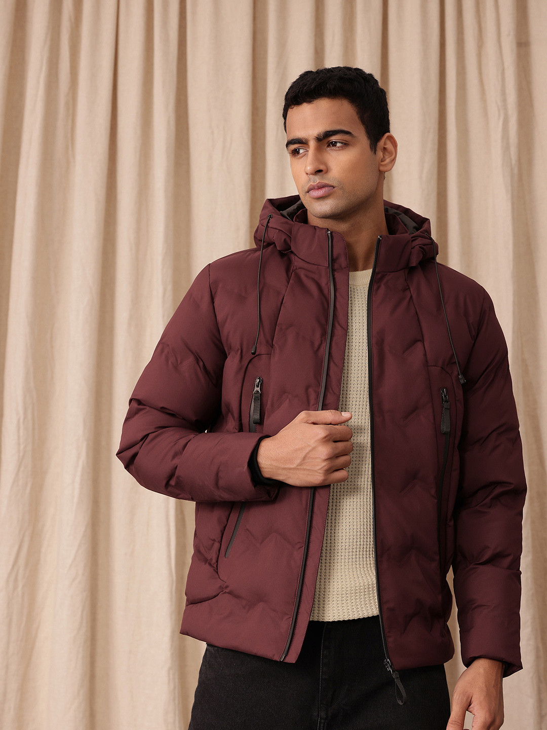 Mr Bowerbird Puffer Jacket with Detachable Hood