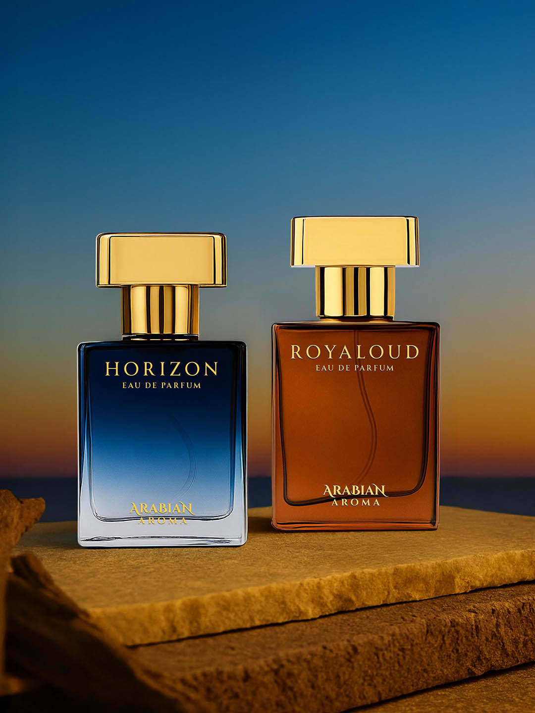 Arabian Aroma Men Set Of 2 Horizon & Royal Oud Eau De Parfum - 30 ml Each