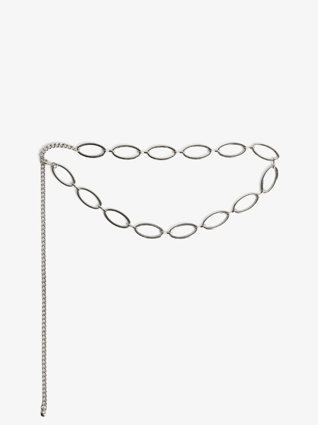 Bershka Women Chain belt with rings