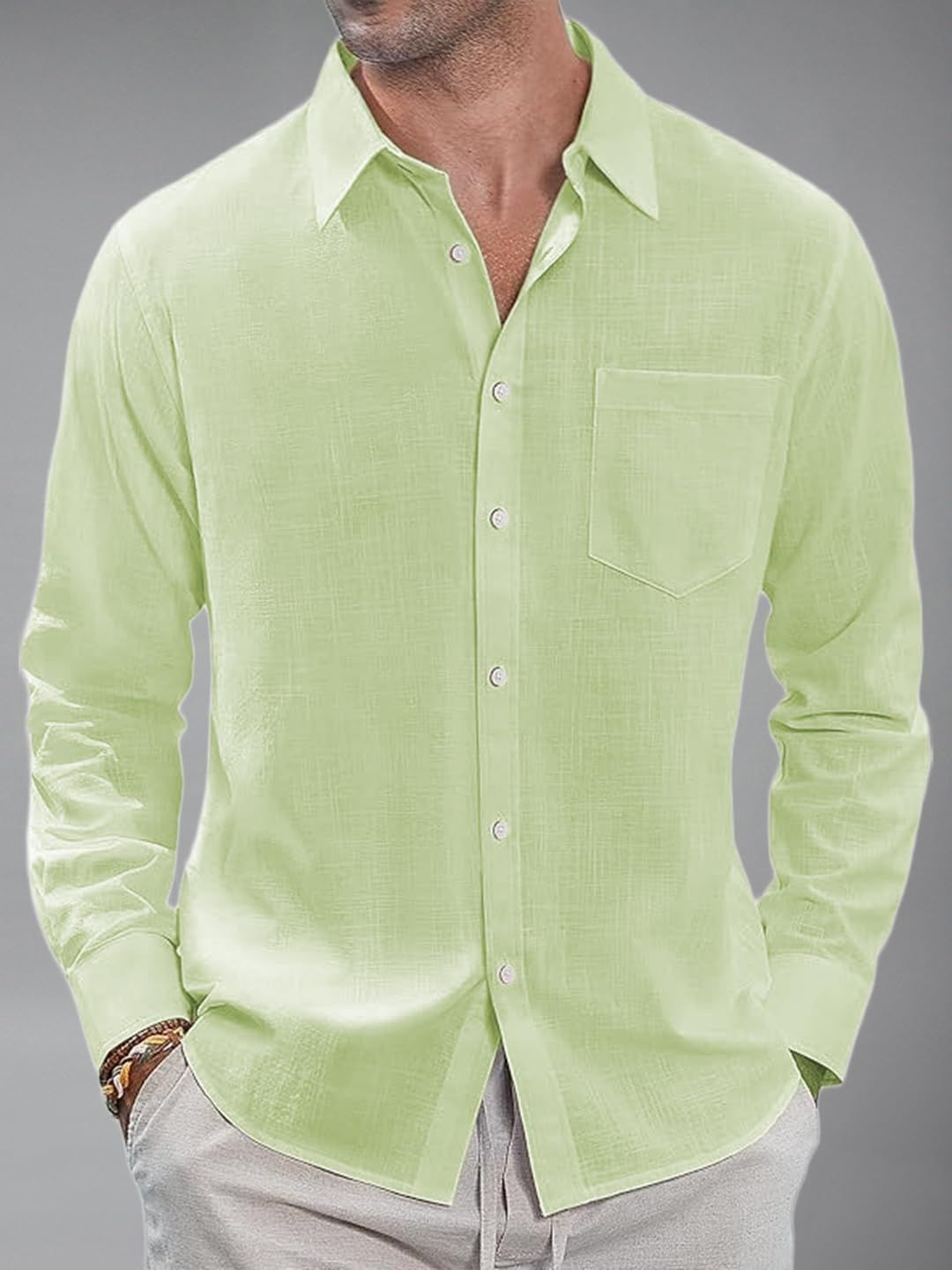 univibe Smart Slim Fit Casual Shirt