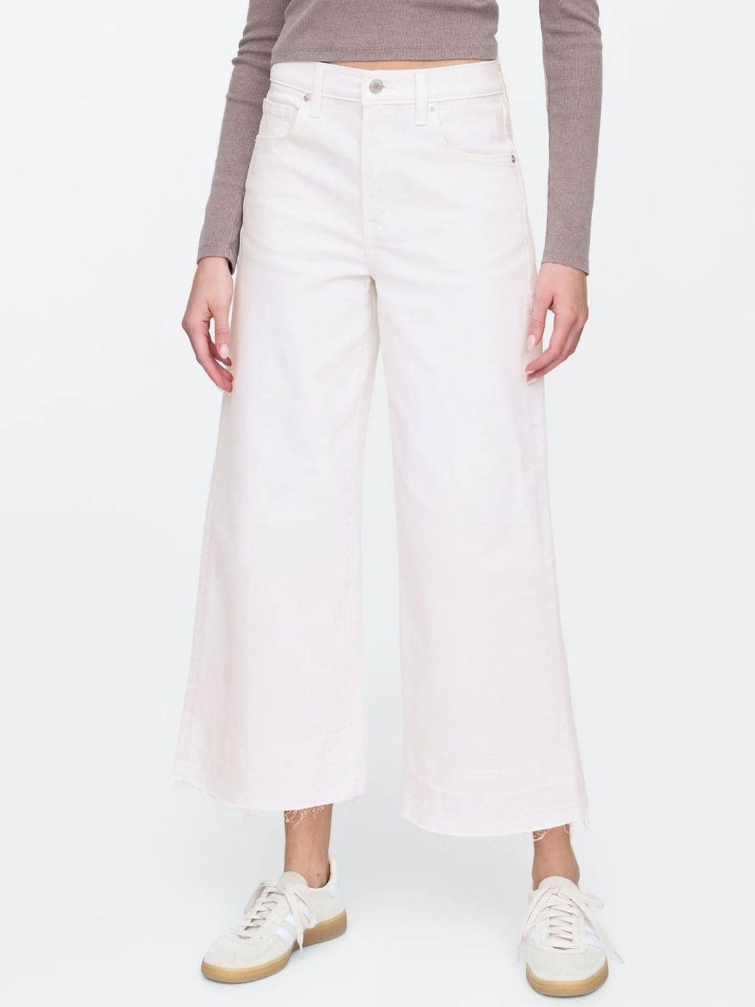GAP Women Classic Cotton Regular Fit High-Rise Jeans