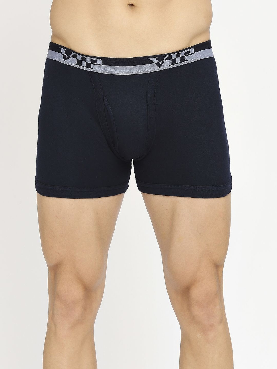 VIP Ultra Men Pack of 5 Breathable Cotton Trunks with Ultrasoft Waistband
