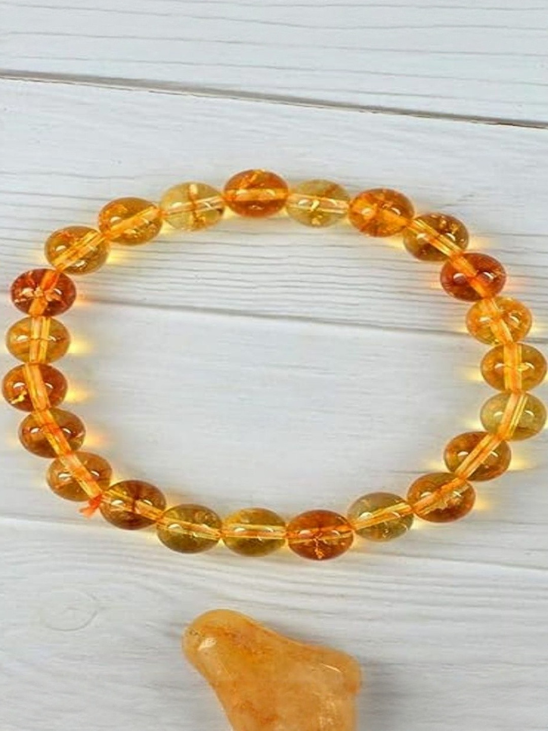 SINDURRI CREATIONS Adults Multicoloured Gemstone Beads Bracelet