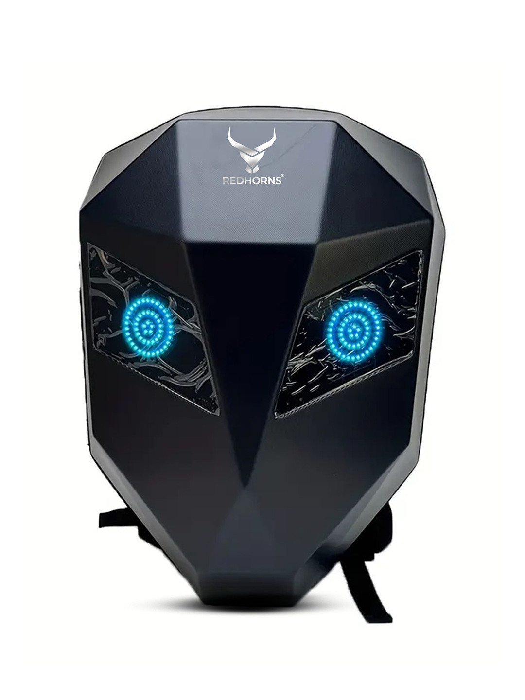 REDHORNS Unisex Water Resistant LED Backpack with Compression Straps