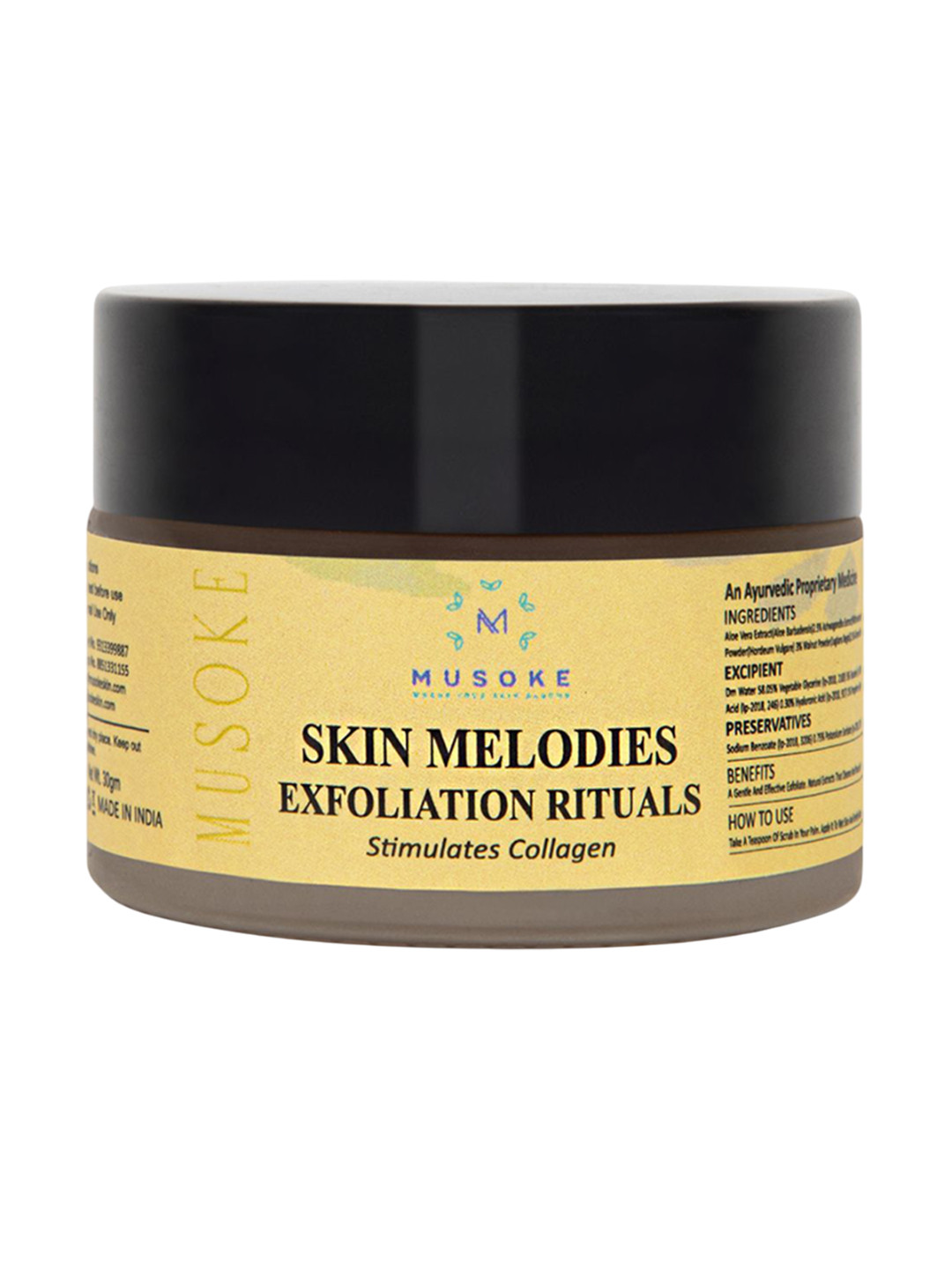 Musoke Skin Melodies Exfoliation Rituals Face Scrub - 30 g