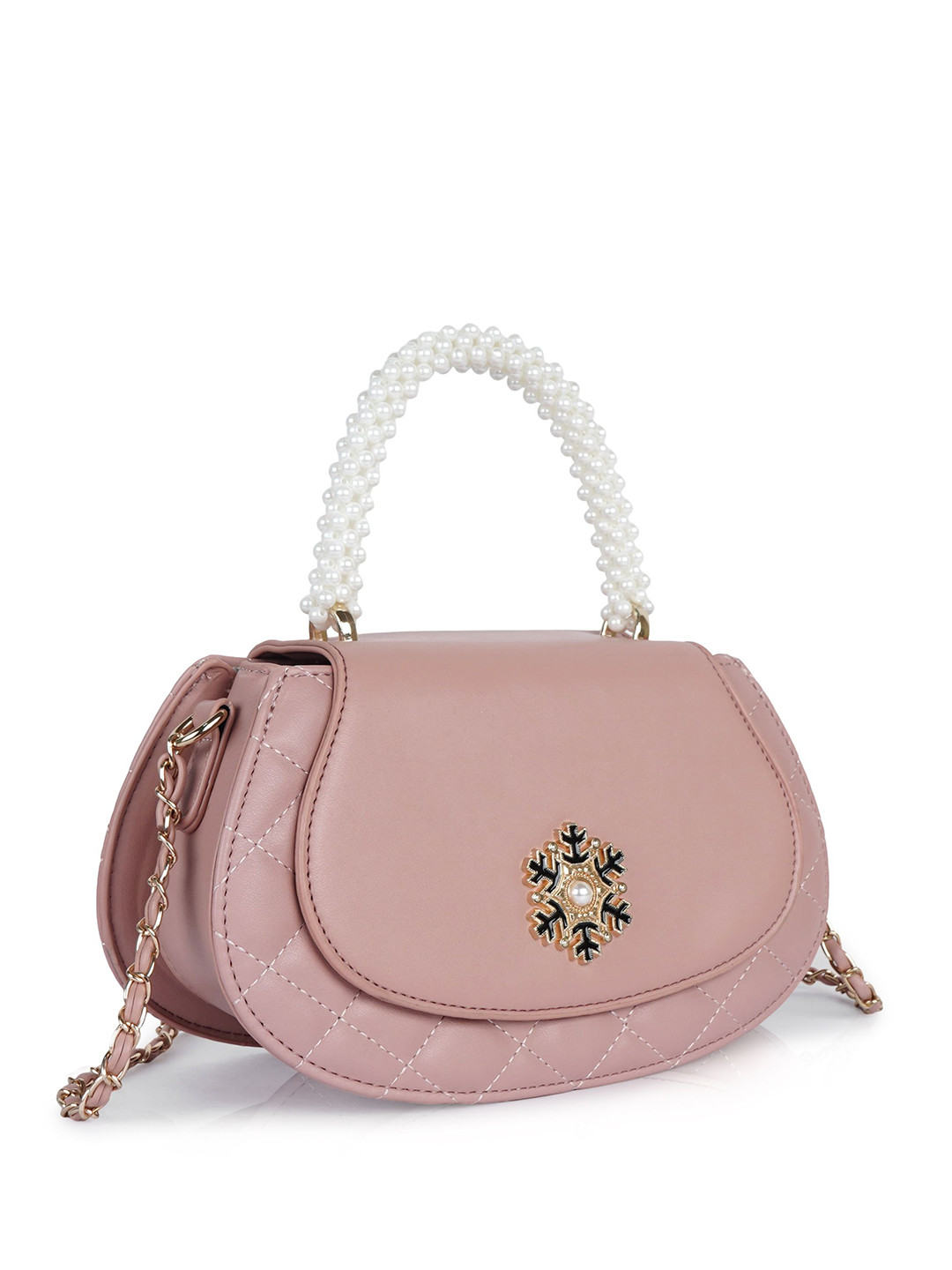 LADY QUINTON Half Moon Sling Bag