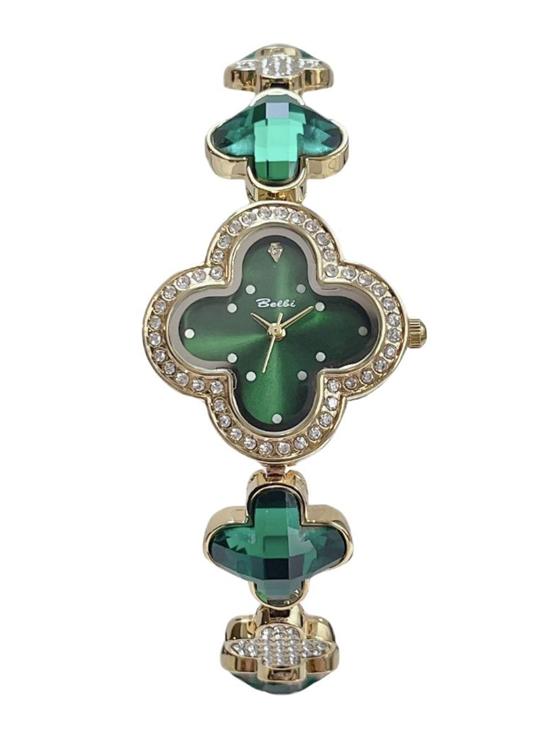 Belbi Women Embellished Floral Dial Analogue Watch BL58_755061068110