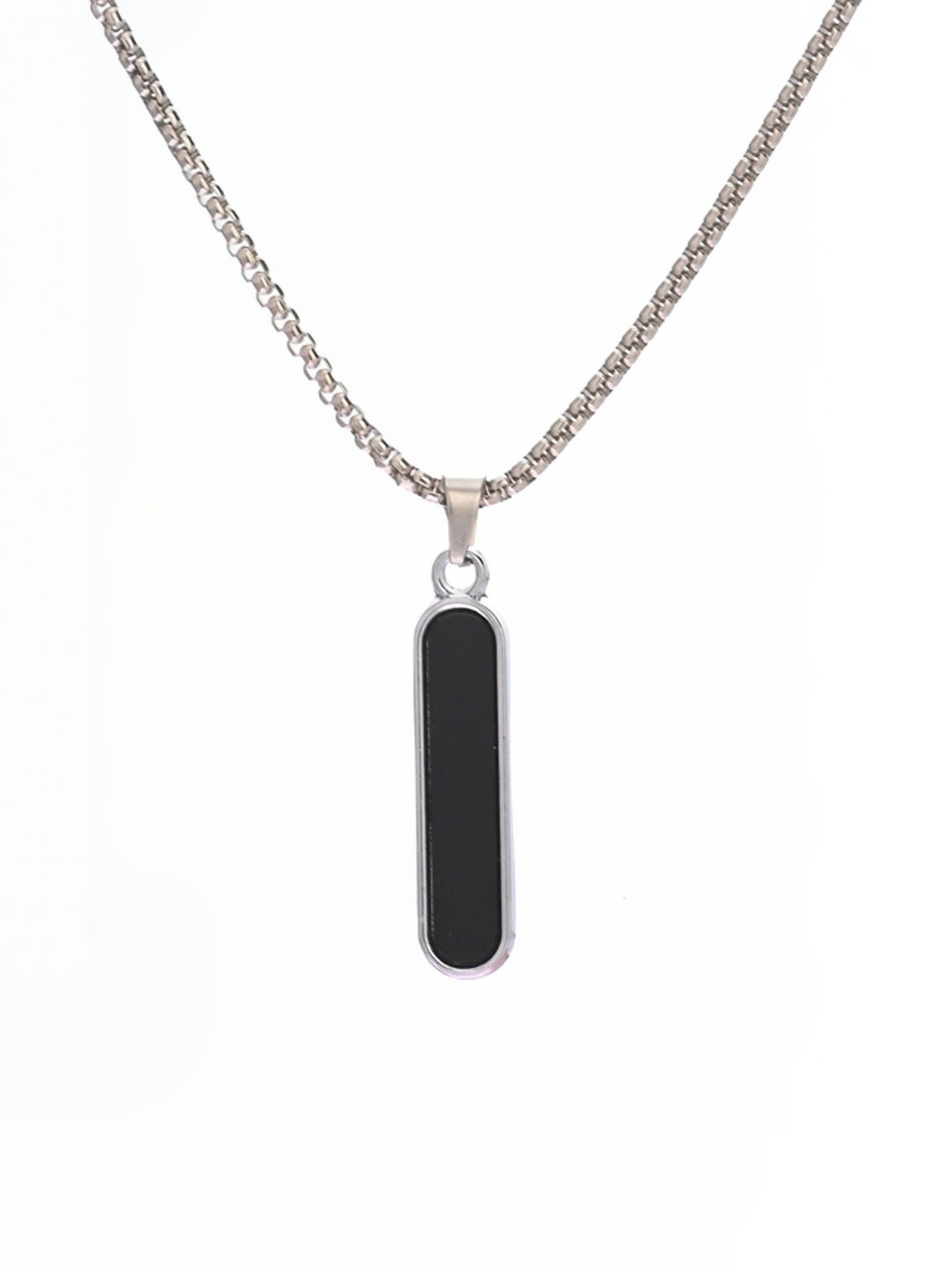 Beadworks Silver-Plated Geometric Pendants with Chains