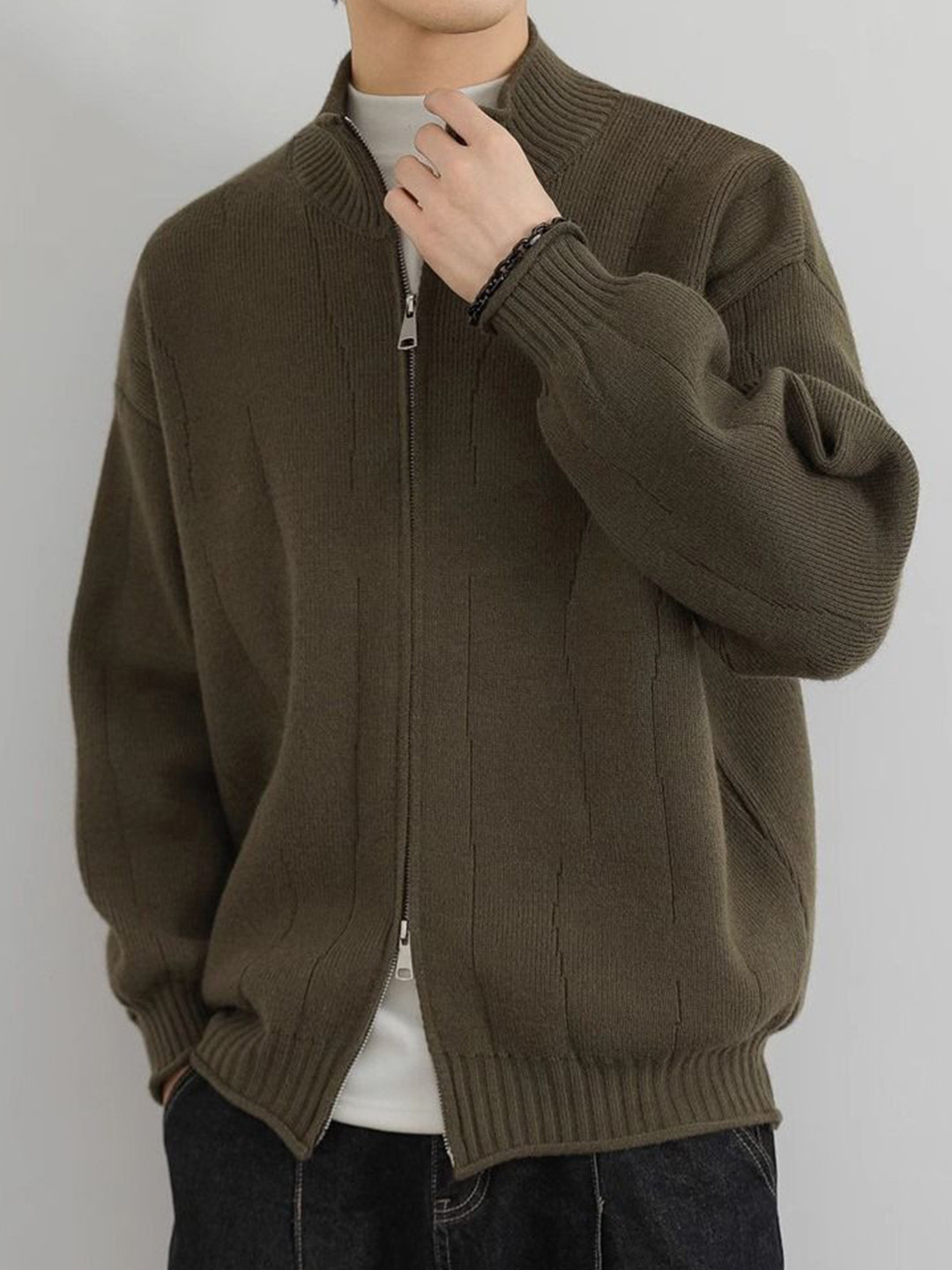 StyleCast Men Long Sleeves Cape Jacket