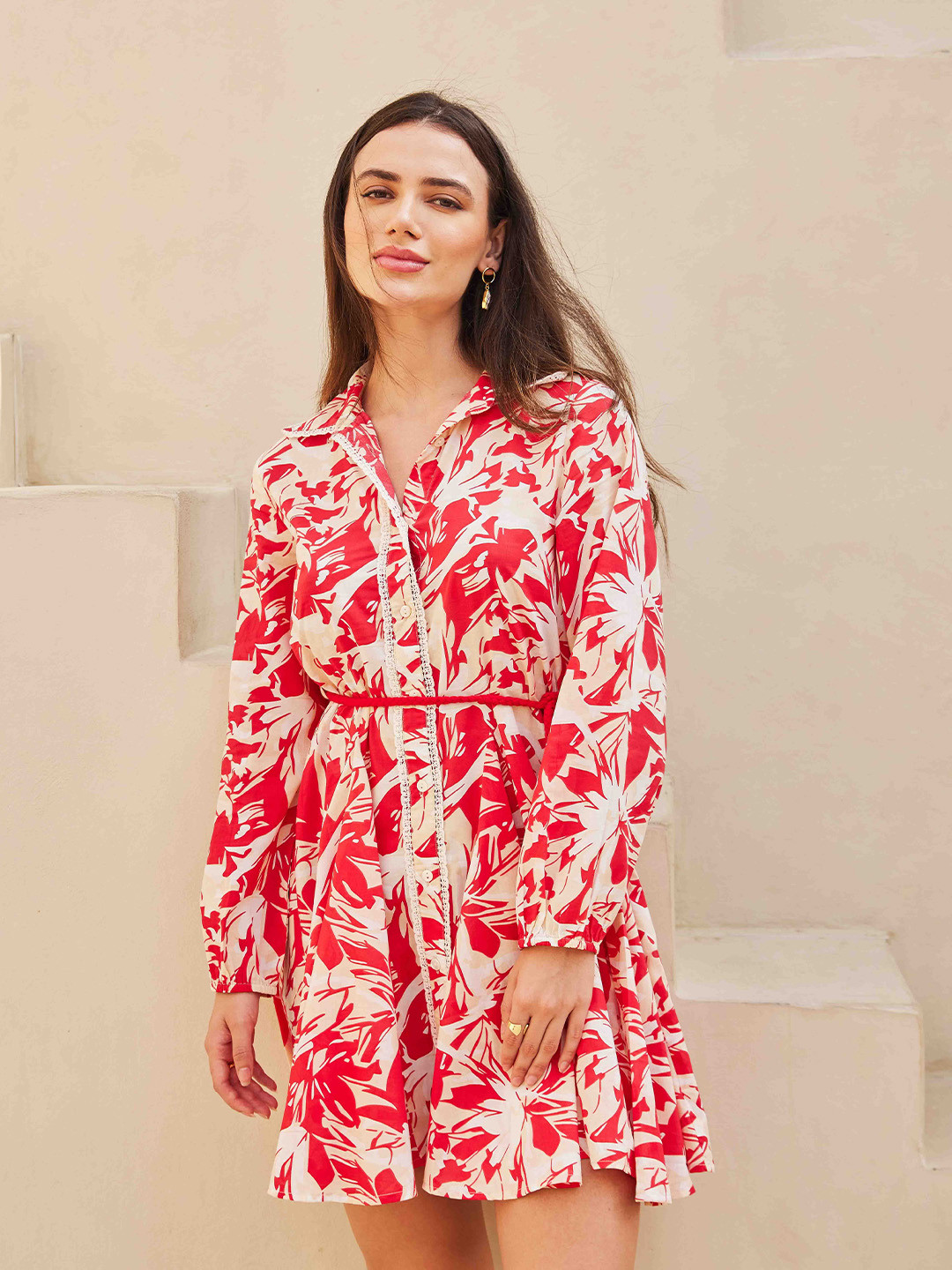 House of Sal Women Lara Shirt Dress