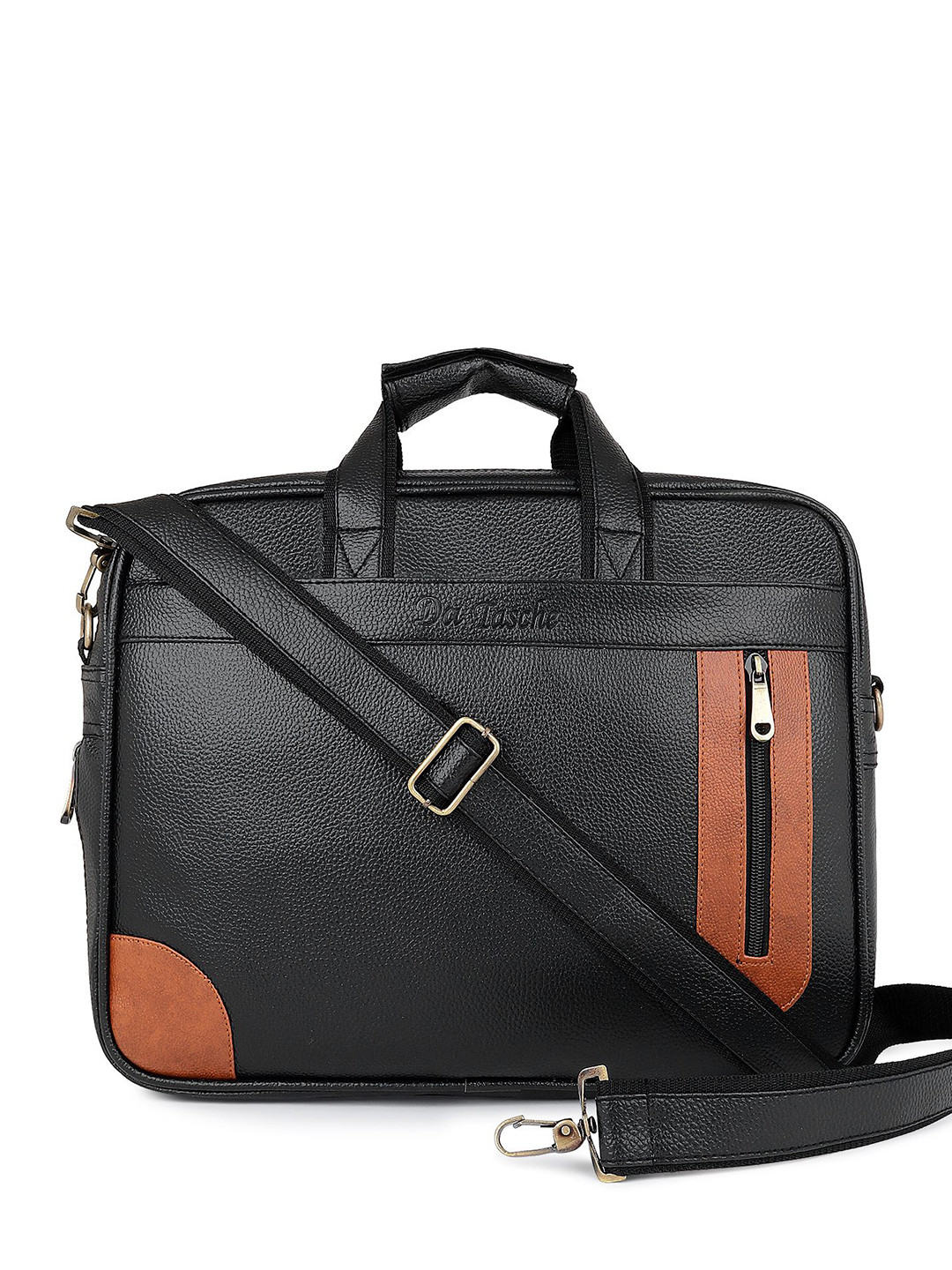 DATASCHE Unisex Colourblocked Two Handles Laptop Bag