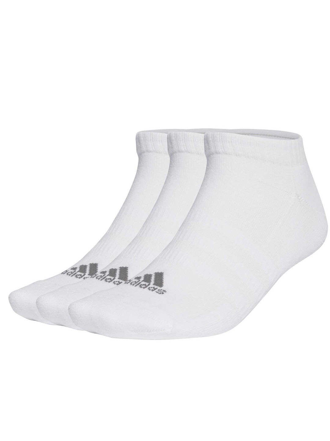 ADIDAS Unisex Pack Of 3 Cushioned Sports Ware Ankle-Length Socks