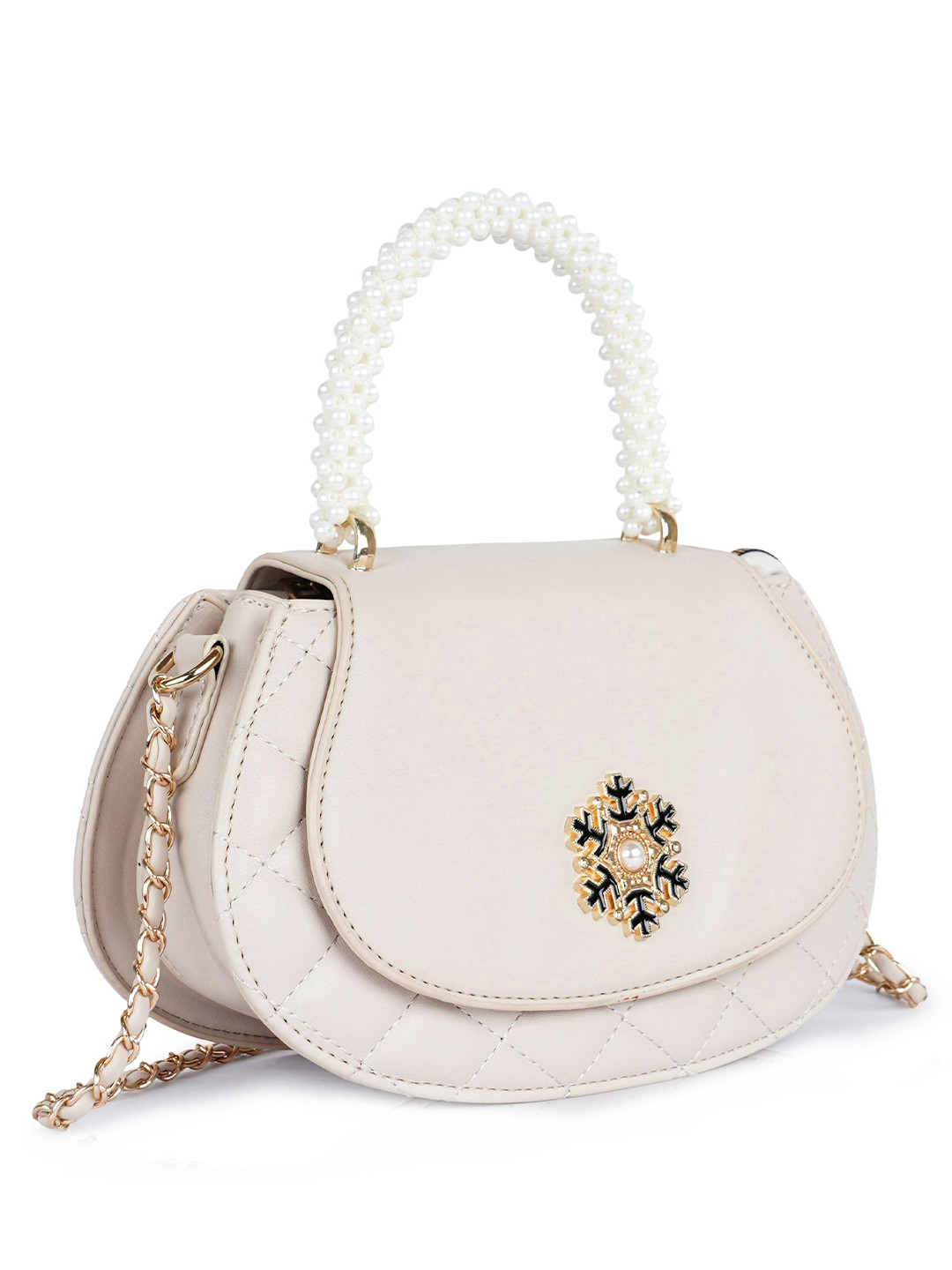 LADY QUINTON Half Moon Sling Bag