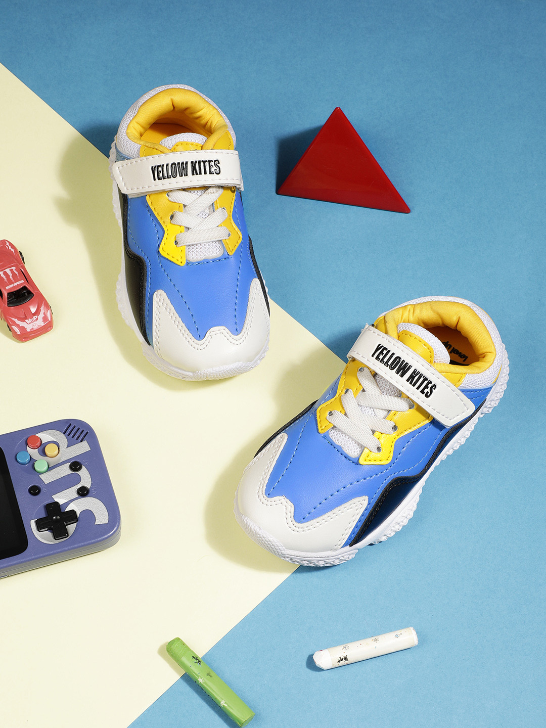 YK Kids Boys Colourblocked Everyday Sneakers