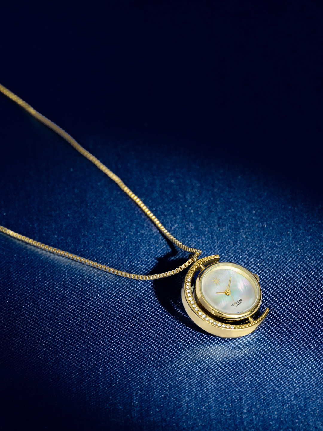 Sonata Poze Drop 6 Quartz Round Dial Women's Watch - SP80137YM01W