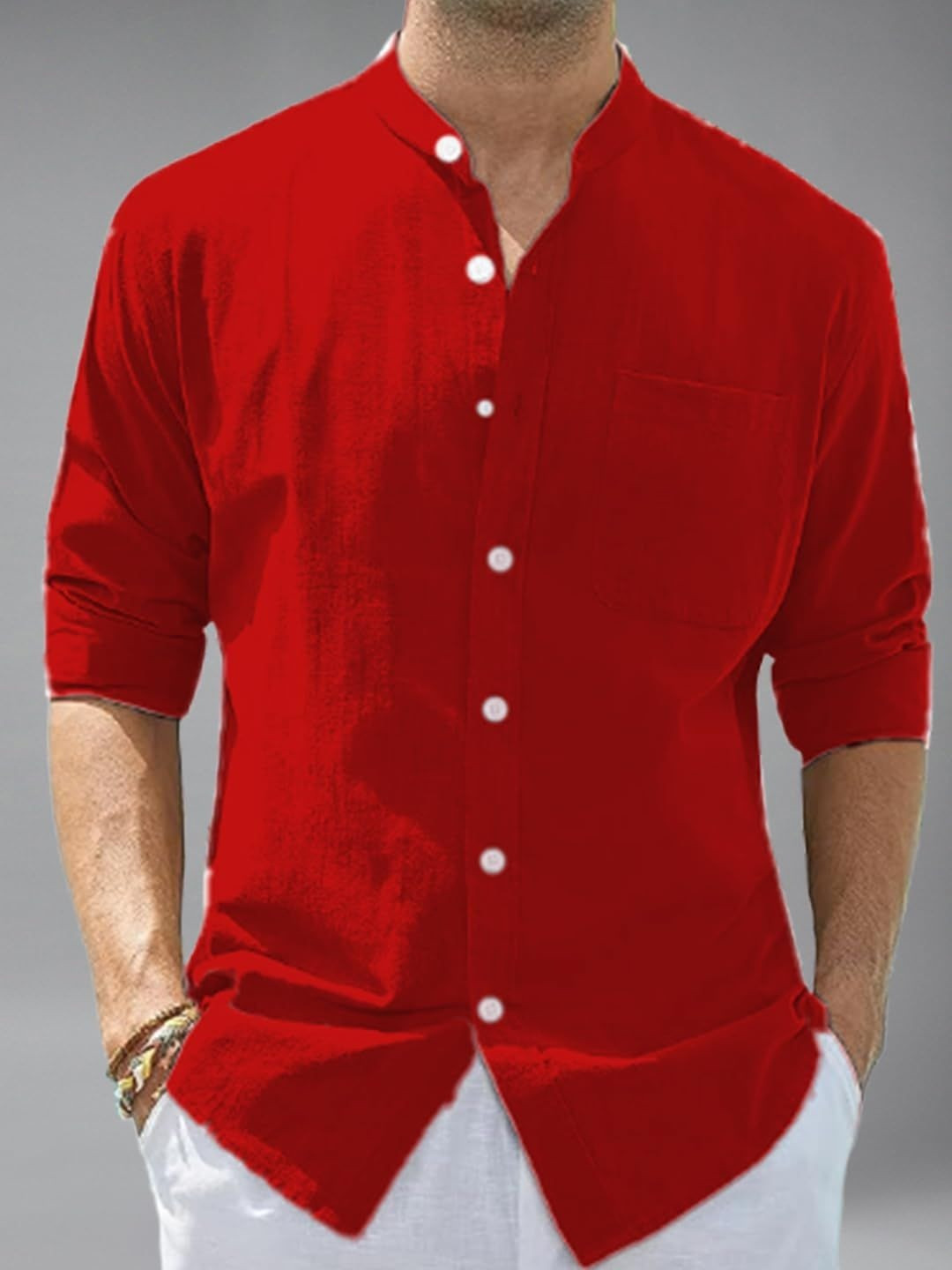 univibe Smart Slim Fit Casual Shirt