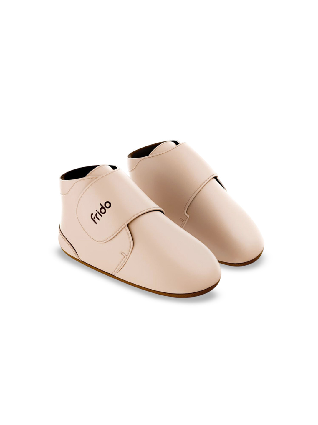 FRIDO Kids Leather Round Toe Baby Shoes