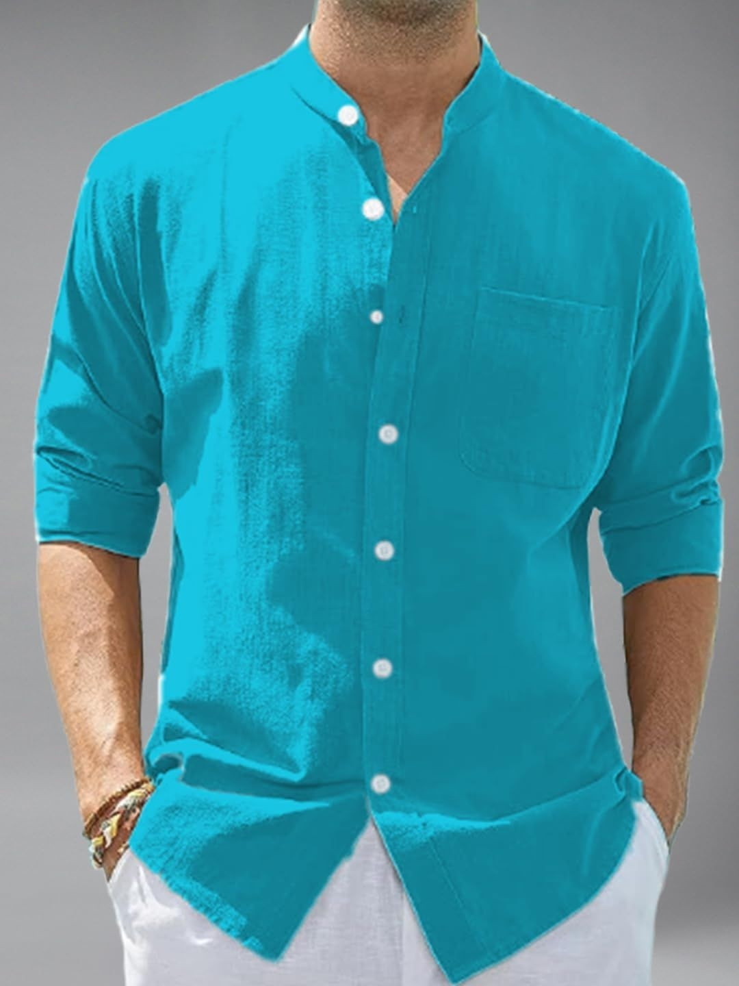 univibe Smart Slim Fit Casual Shirt