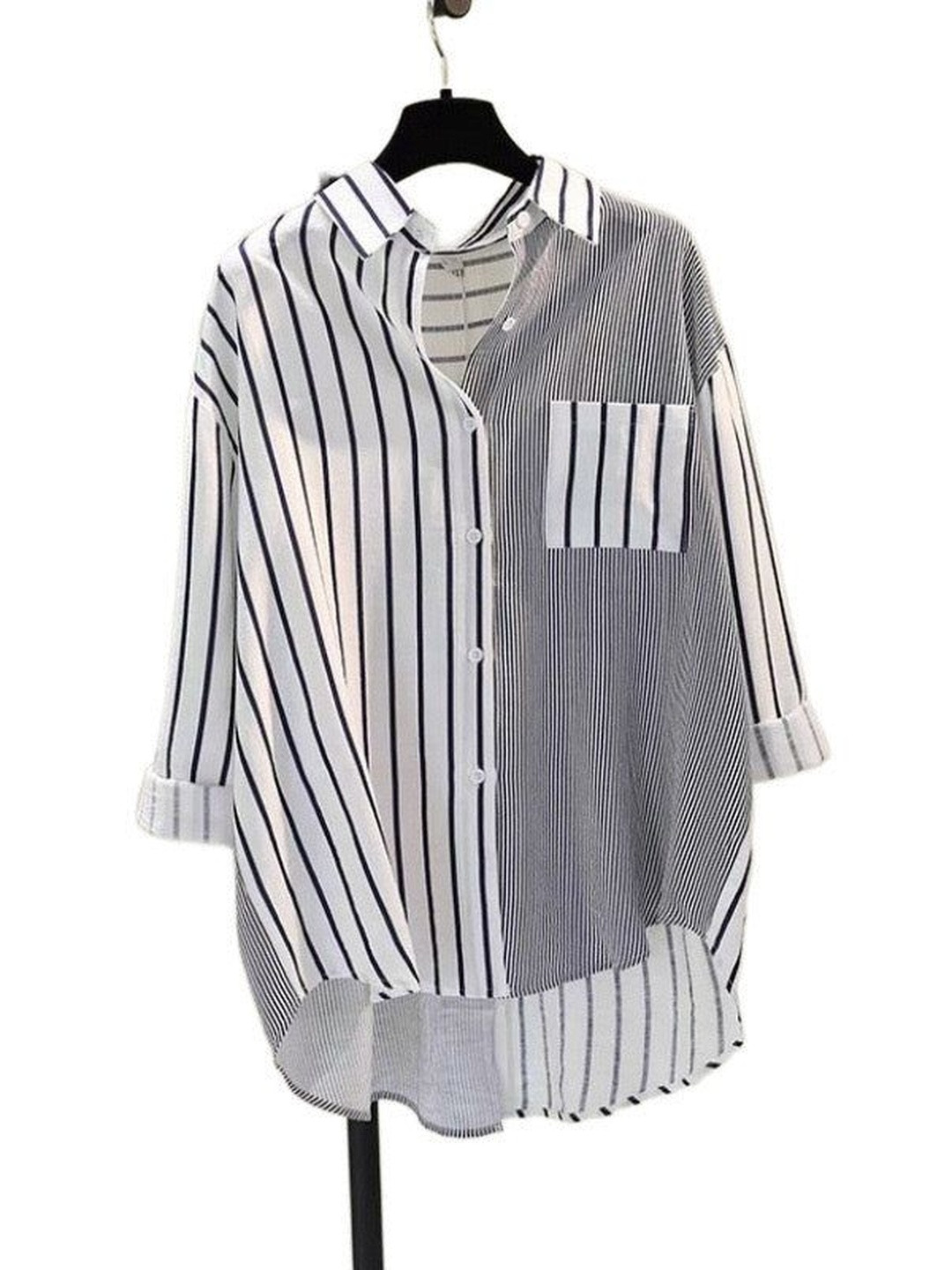 Miss Mosa By Akanksha Alva Striped Relaxed Fit Casual Shirt