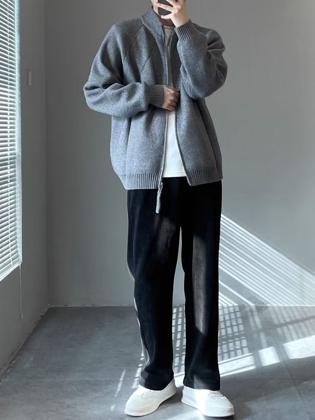 StyleCast Men Long Sleeves Cape Jacket