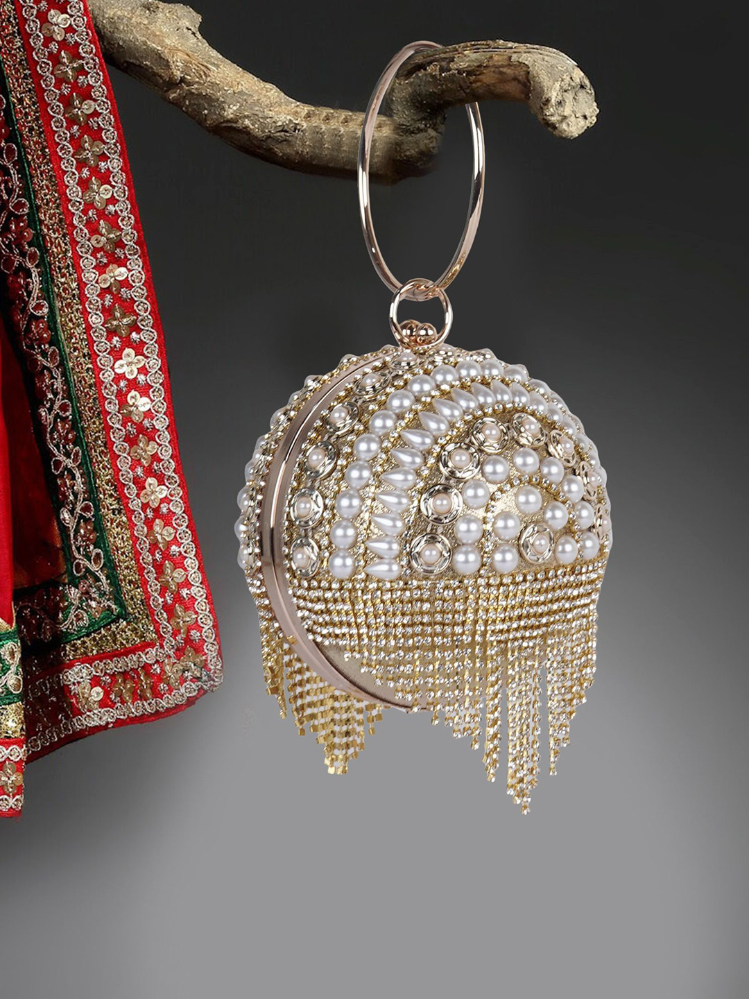 LADY QUINTON Embellished Purse